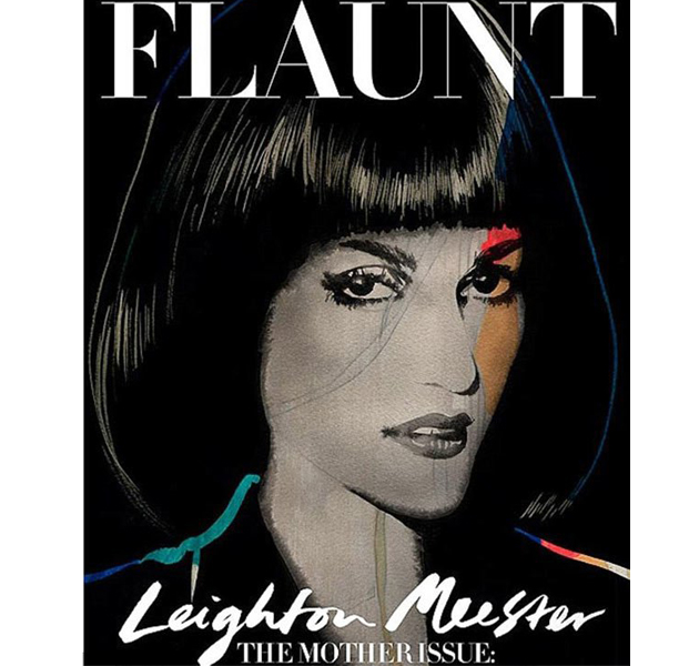 Leighton Meester irreconocible en la revista Flaunt 