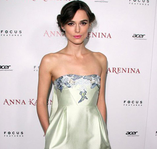 Keira Knightley en la premiere de Anna Karenina en Los Angeles 