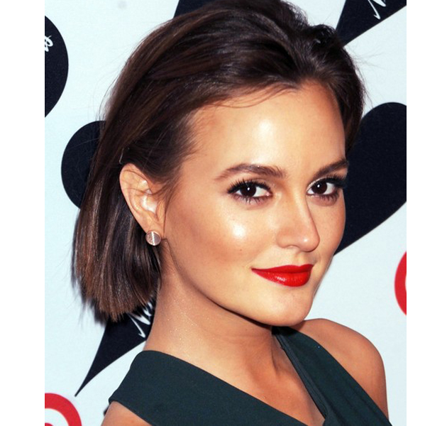 Leighton Meester, híper chic con su nuevo corte de pelo 