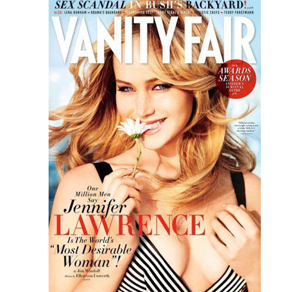 Jennifer Lawrence, una Brigitte Bardot en Vanity Fair 