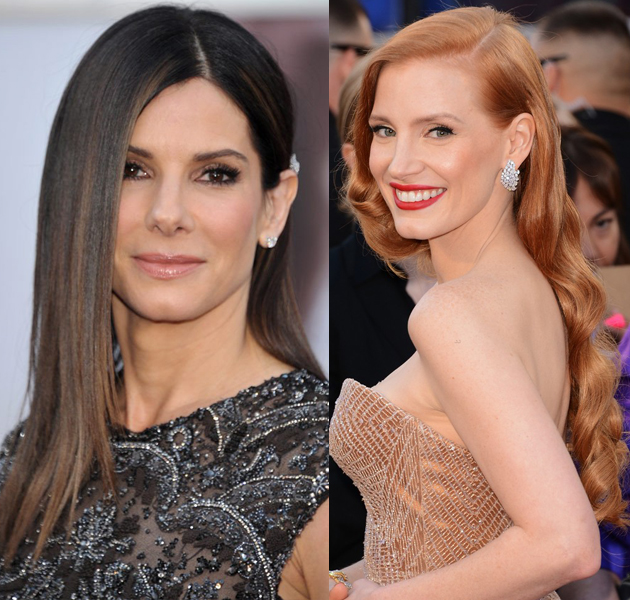 Peinados más vistos en los Oscars 2013: Ondas clásicas versus pelo planchado  