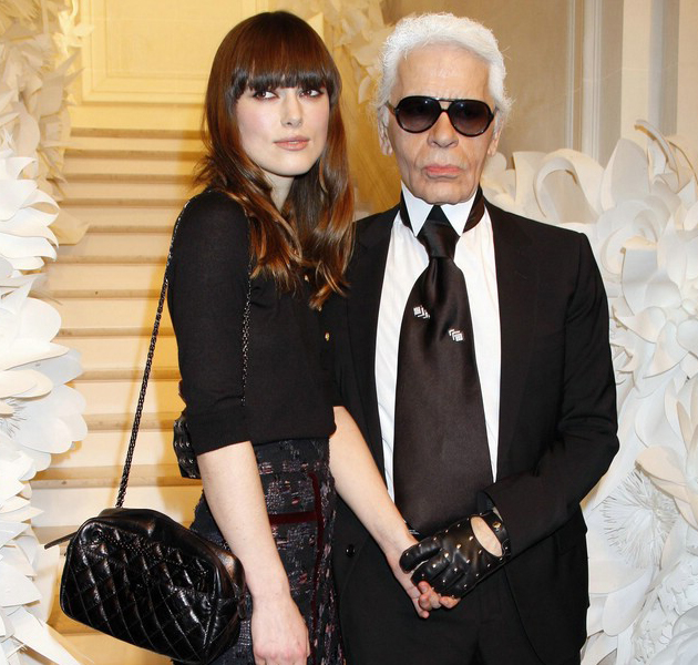 Karl Lagerfeld elige a Keira Knightley como la Coco Chanel de su película 