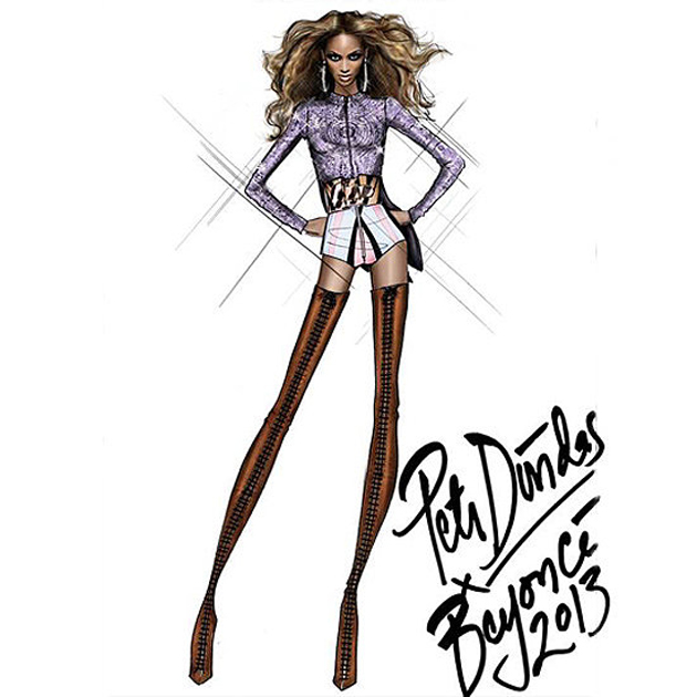 Beyoncé vestirá de Emilio Pucci en su gira Mrs.Carter Show World Tour 