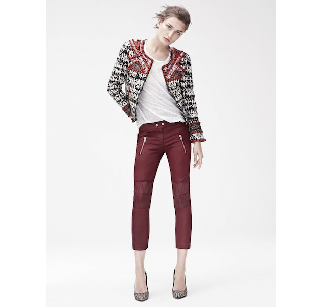 Mila Jovovich, modelo de Isabel Marant para H&M 