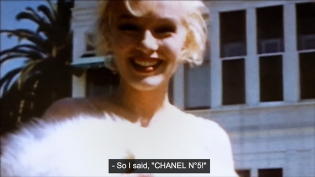 Marilyn Monroe, anuncio oficial de Chanel Nº5 