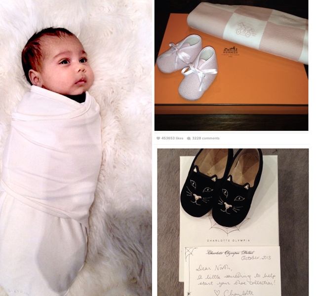 Los carísimos regalos de Navidad de North West Kardashian