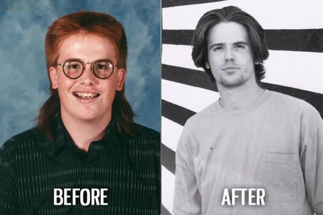 Fotos de antes y después. Cambios de look radicales