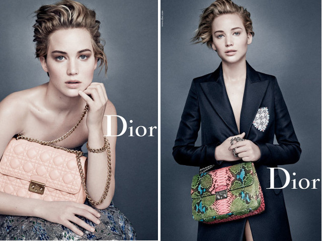 Jennifer Lawrence en la nueva campaña de Christian Dior