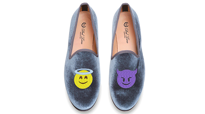 Lanzan una colección de zapatos con emojis