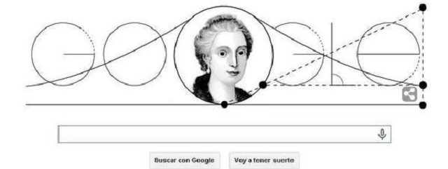 María Gaetana Agnesi, filósofa y matemática, doodle del día