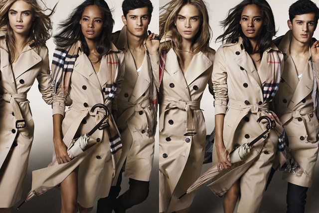 Cara Delevingne en el nuevo vídeo de la campaña de Burberry