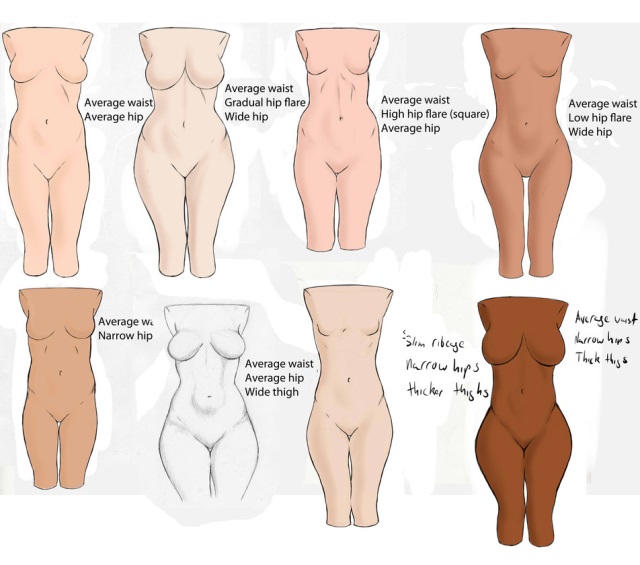 ¿Cuántos tipos de cuerpo de mujer existen?
