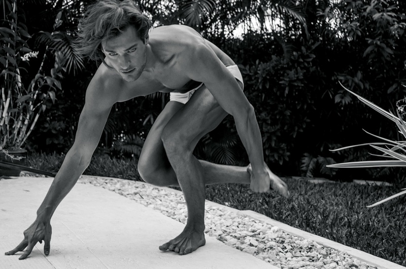 El guapísimo modelo Dan Murphy