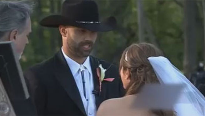 novia paralítica consigue andar hasta el altar