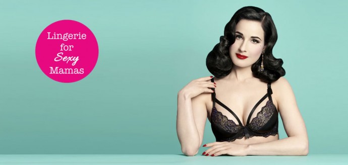 ropa interior para mamás Dita Von Teese
