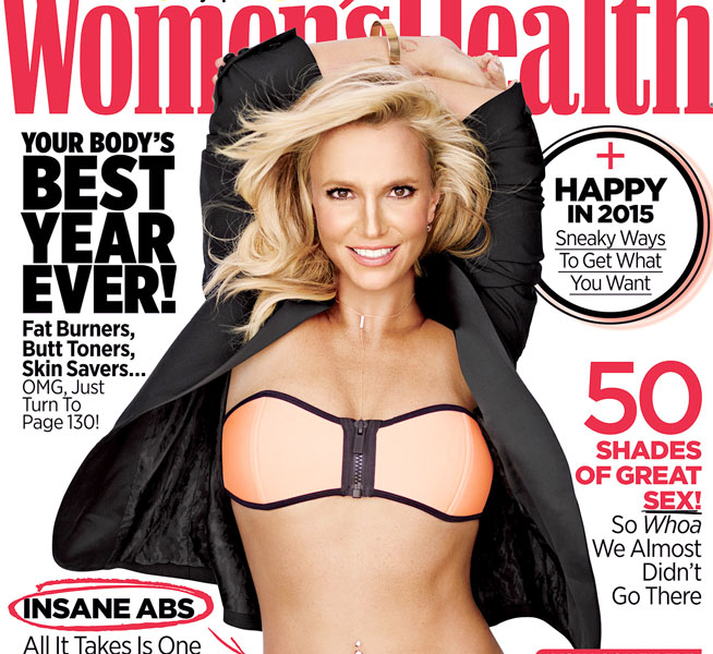 Britney Spears en la portada de Woman's Health