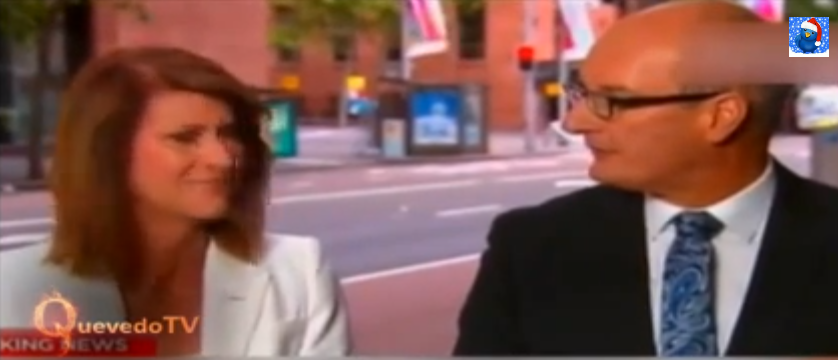 reportera llora en directo al dar noticia