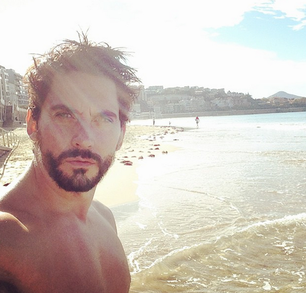 Paco León sin ropa en Instagram