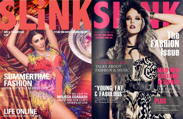 Slink Magazine: la revista que pasa de las modelos delgadas