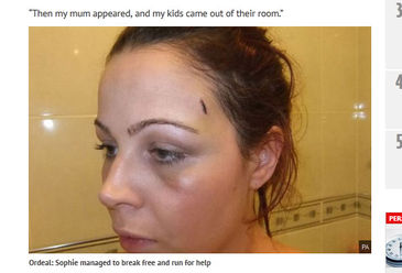 ata a su novia a un árbol y la abandona