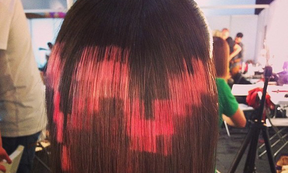Pixelarse el pelo: la tendencia más original de 2015