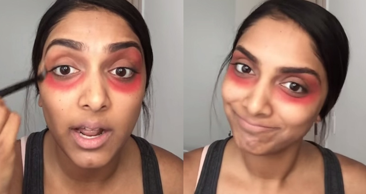 Eliminar las ojeras con pintalabios rojo: ¡el truco definitivo!