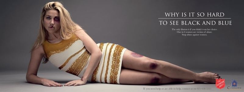 campaña vestido contra violencia de género 