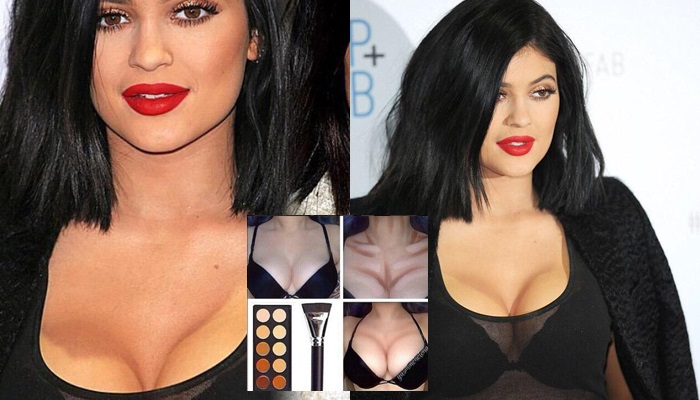 Kylie Jenner se maquilla los pechos para que parezcan más grandes