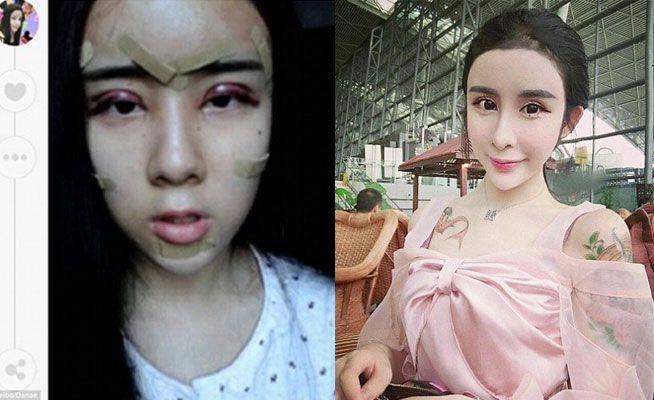 cambio radical de una adolescente china