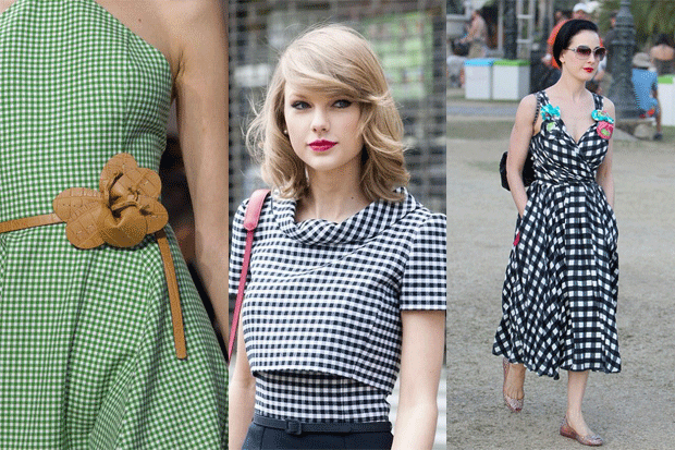 moda cuadros vichy primavera/verano 2015