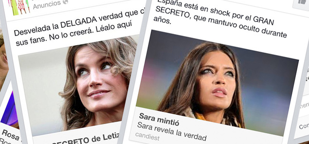 Famosas que revelan su 'secreto': la estafa de moda en Facebook