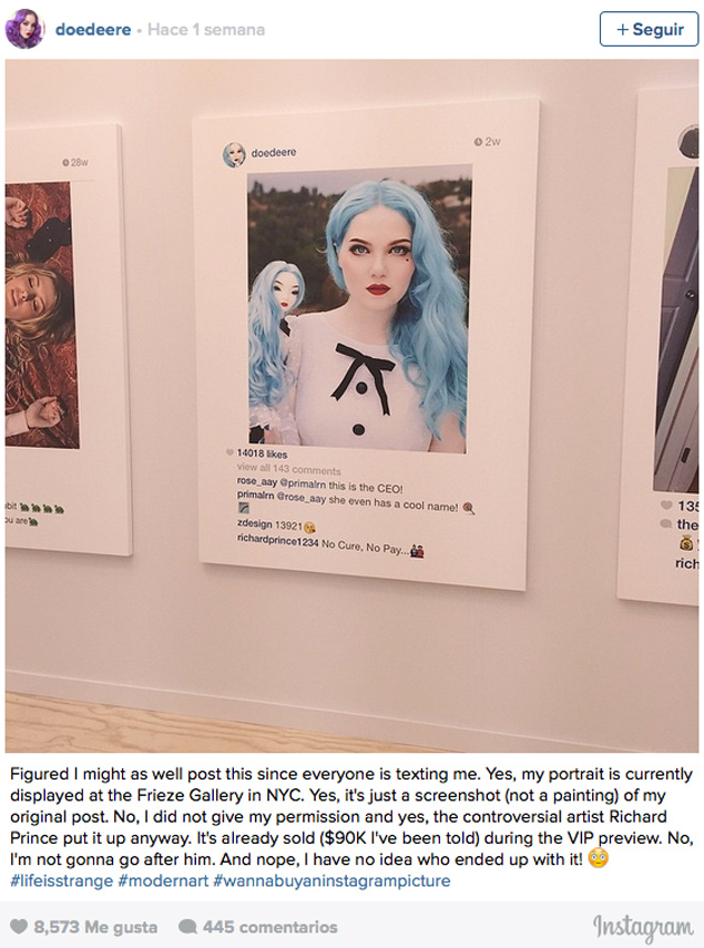 exposición Richard Prince