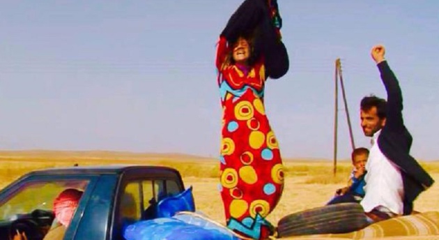 mujeres sirias se desprenden del burka
