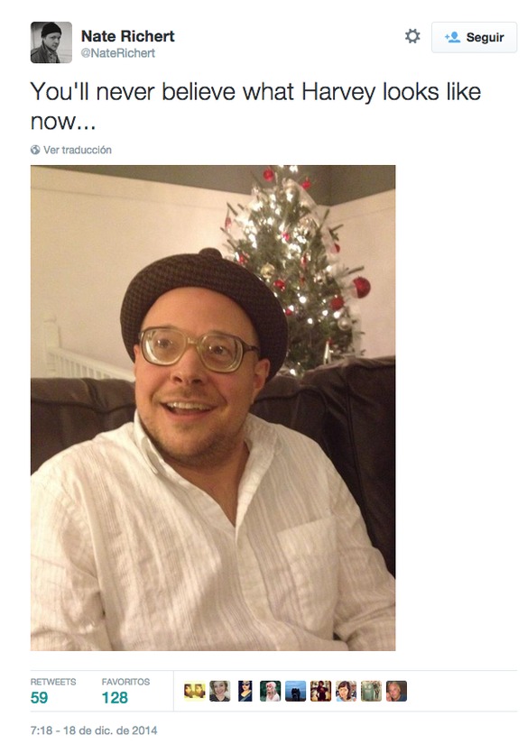 aspecto actual de harvey de sabrina 