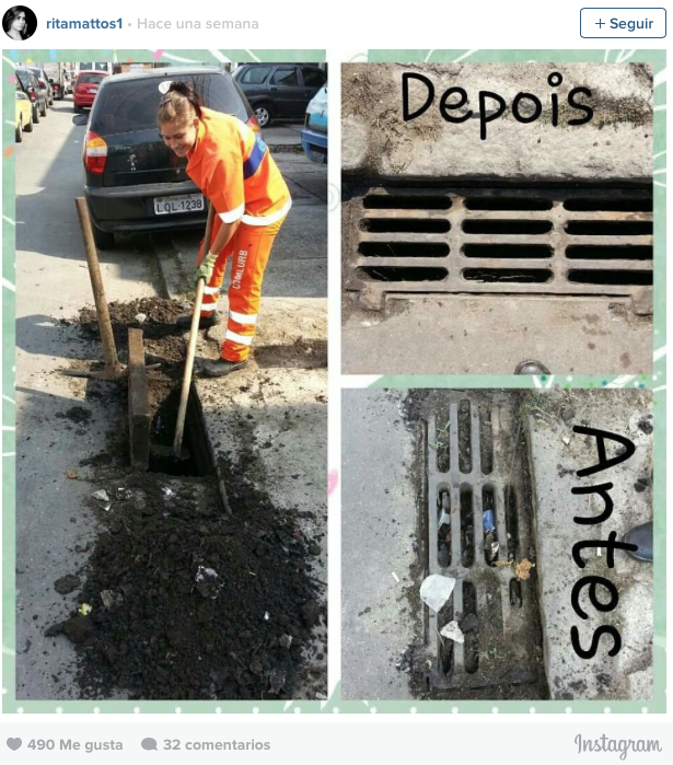 rita mattos la barrendera sexy brasil