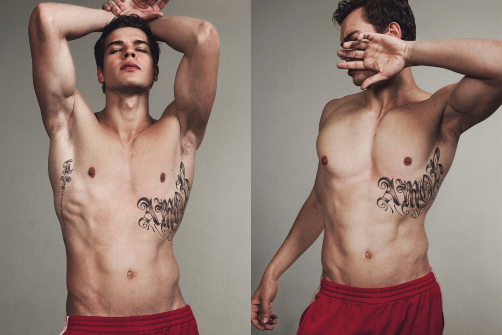 Leonardo Possatti, tatuado e irresistible