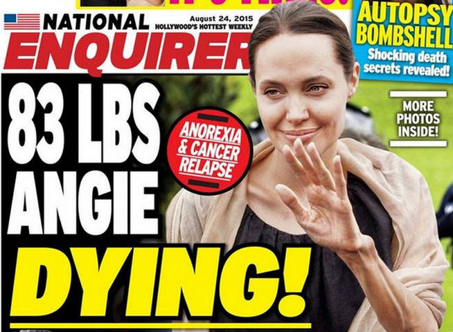 ¿Qué le pasa a Angelina Jolie?