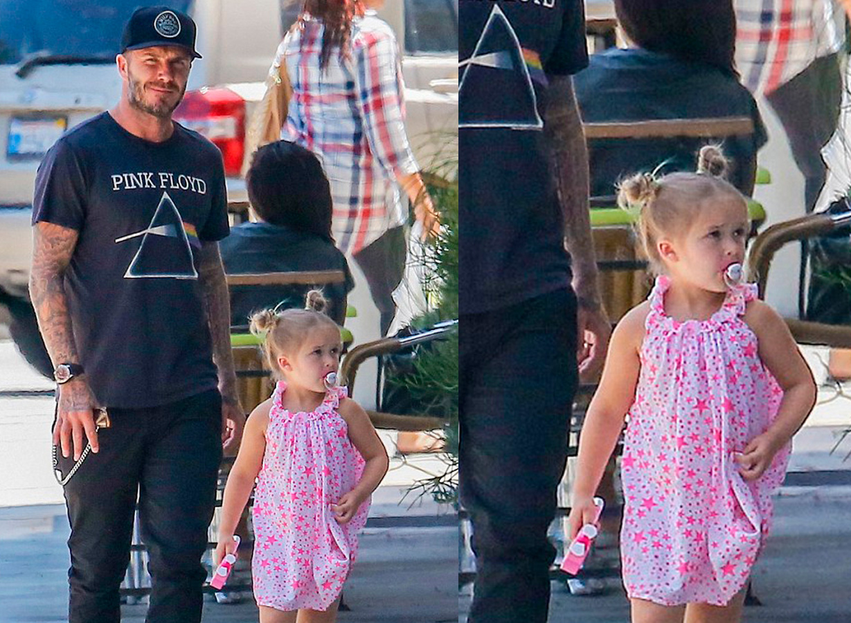 Acusan a Beckham de ser un mal padre por esta foto