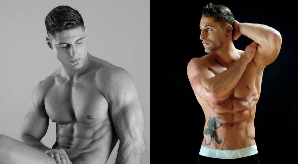 Damian Kalinowski: modelo y striper