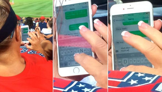 pillan a una mujer siendo infiel