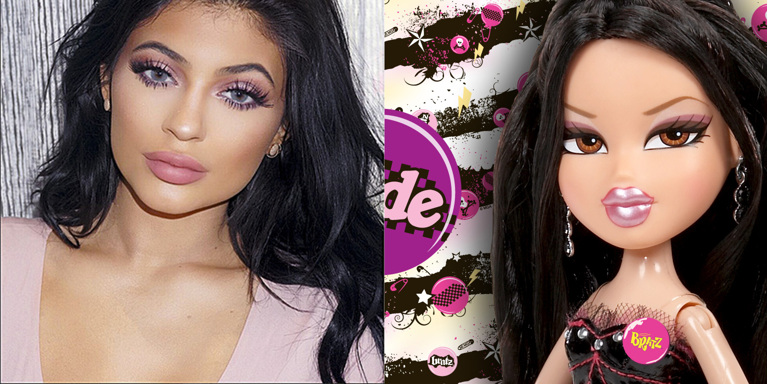 maquillaje excesivo kylie jenner bratz
