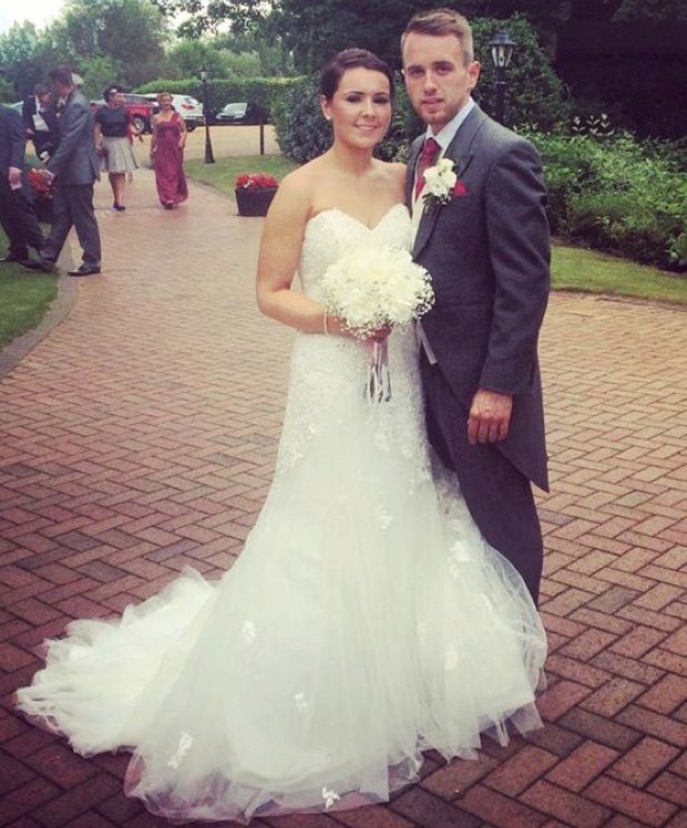 pareja que adelgazo para su boda