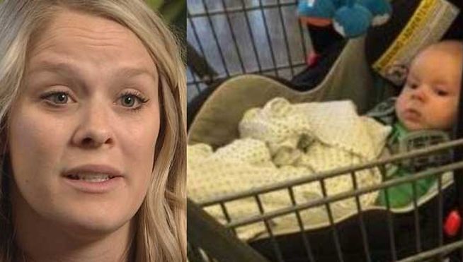 Se olvidó a su bebé en el supermercado pero asegura que es 'buena madre'