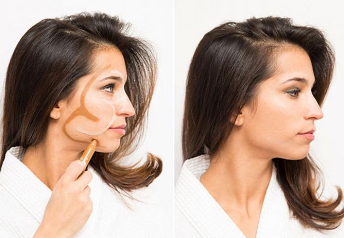 contouring tecnica del 3