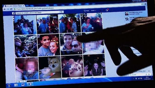 fotos facebook asesino