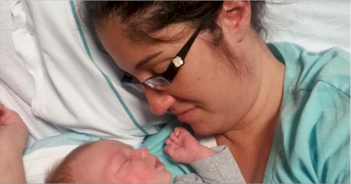 madre sobrevive gracias a su bebe