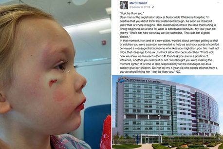  Merritt Smith madre niña golpeada