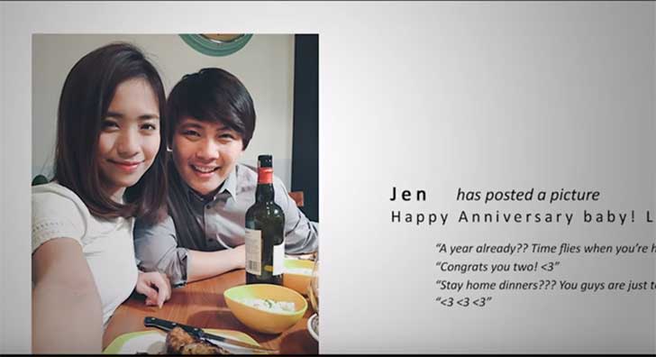 corto parejas redes sociales