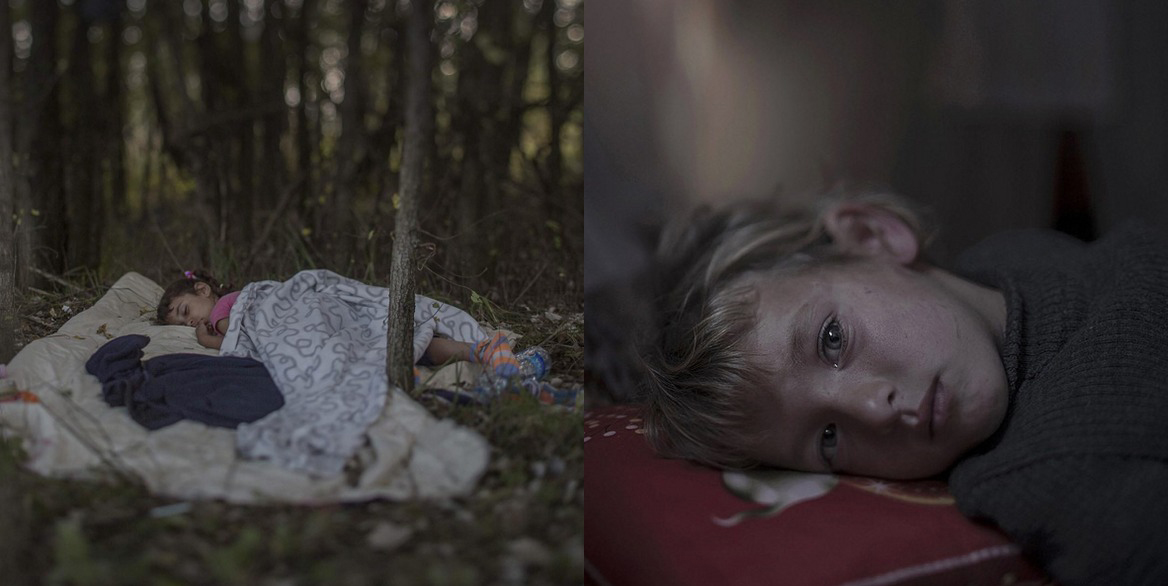Un fotógrafo documenta la demoledora realidad de los niños sirios