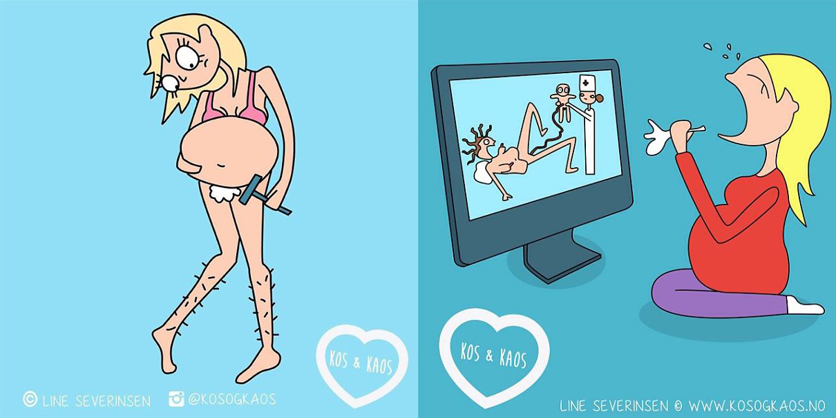 viñetas embarazadas humor